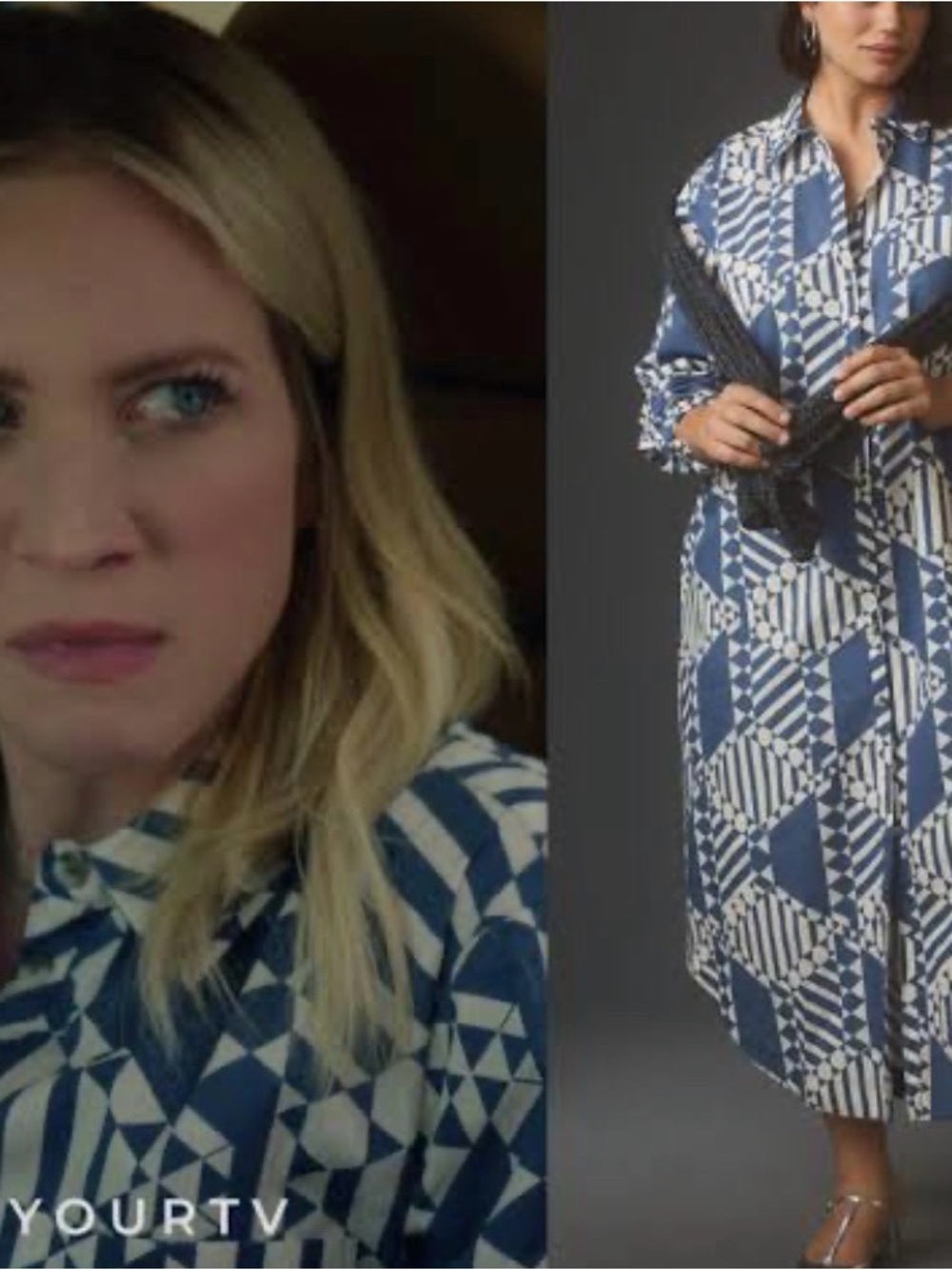 Anthropologie Maeve Soren Shirtdress L - Picture 2 of 3